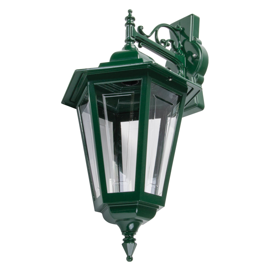 Turin Downward Wall Light Large Green