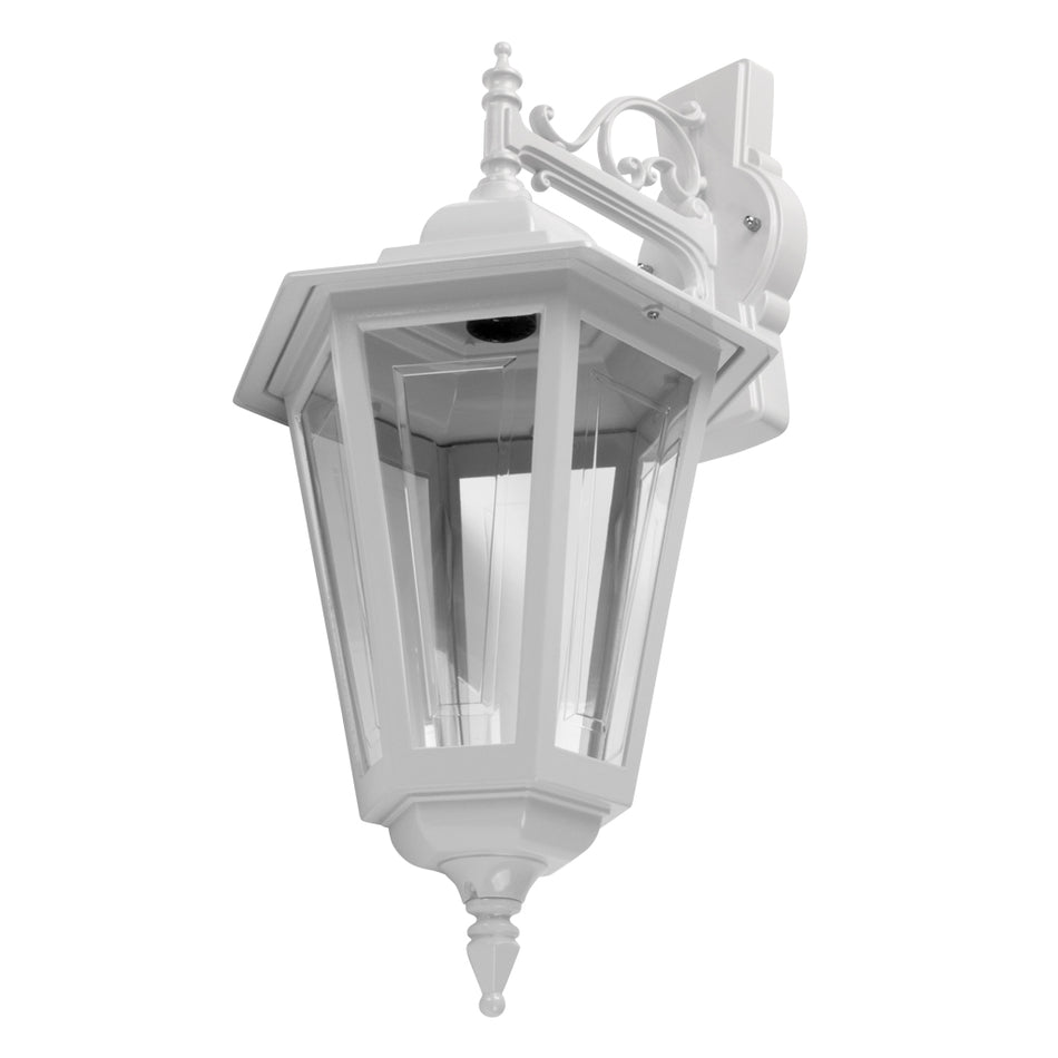 Turin Downward Wall Light Large White