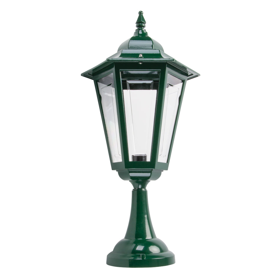 Turin Pillar Mount Light Large Green