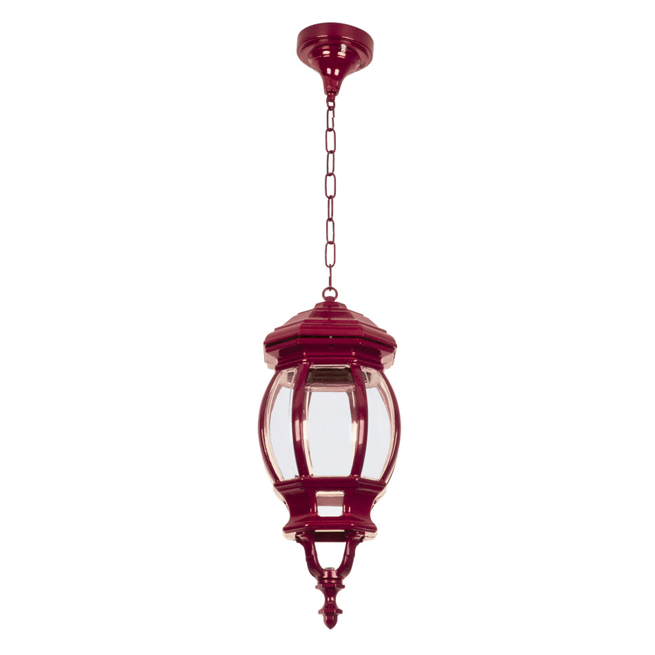 Vienna Pendant Light Large Burgundy