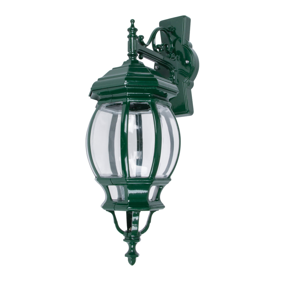 Vienna Downward Wall Light Large Green