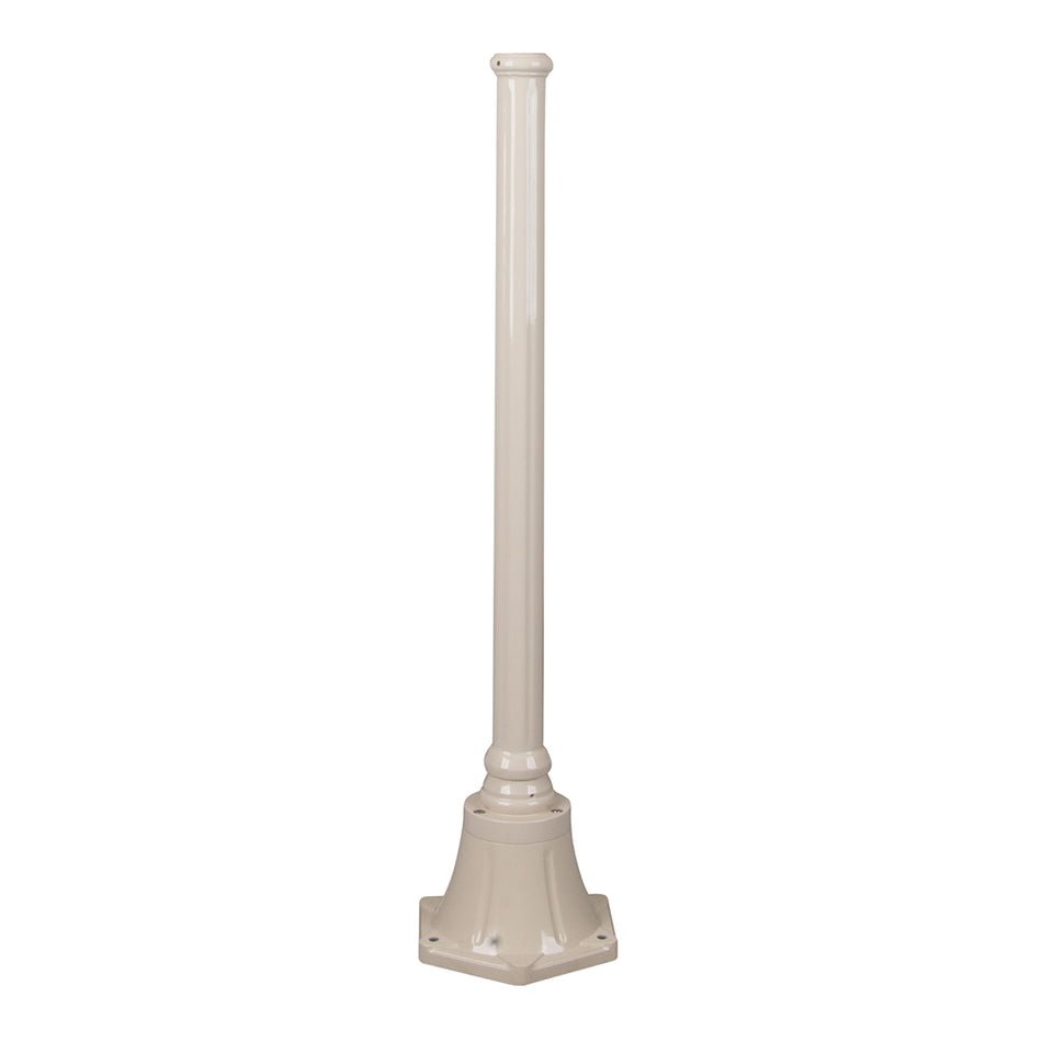 Turin 950mm Tall Base Exterior Post Beige