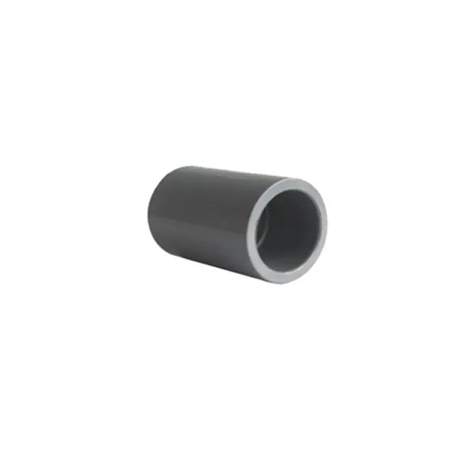 NLS 30078 | 40mm PVC Coupling Plain Grey | TC40