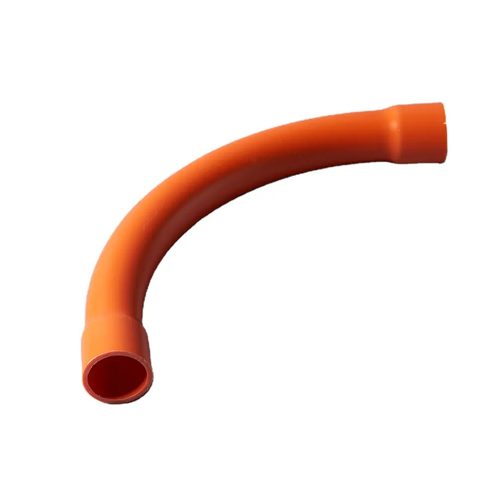 NLS SWB25-90 | 25mm Sweep Bend 90 degree Orange Heavy PVC