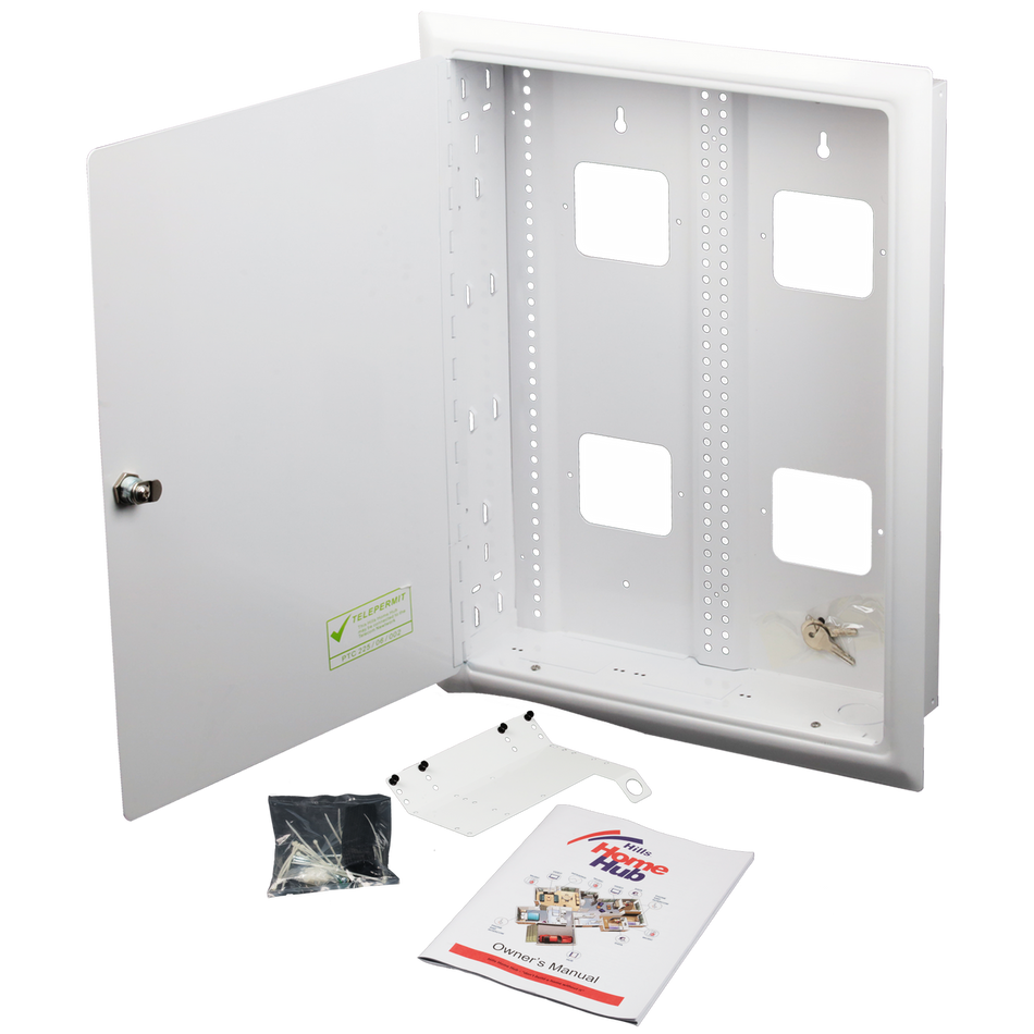 Hills S2368 Home Hub 400 Series Flush Mount Metal Enclosure HHH-400