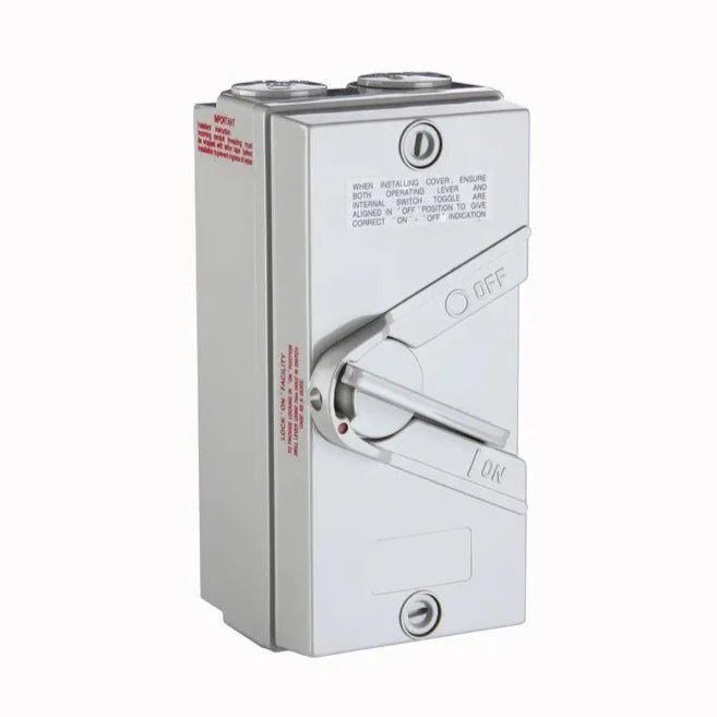 NLS 30567 | Three Pole 35Amp Isolating Switch | IP66 Weather Protected