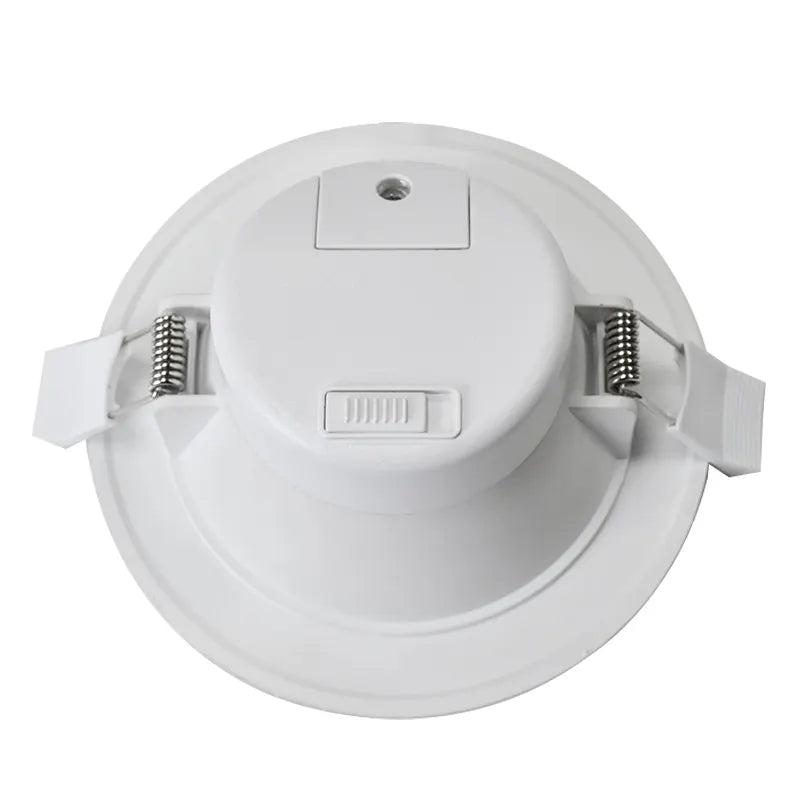 NLS 20111SILV | 10W 三色 LED 筒灯可调光 950lm 银色饰边 | 90MM