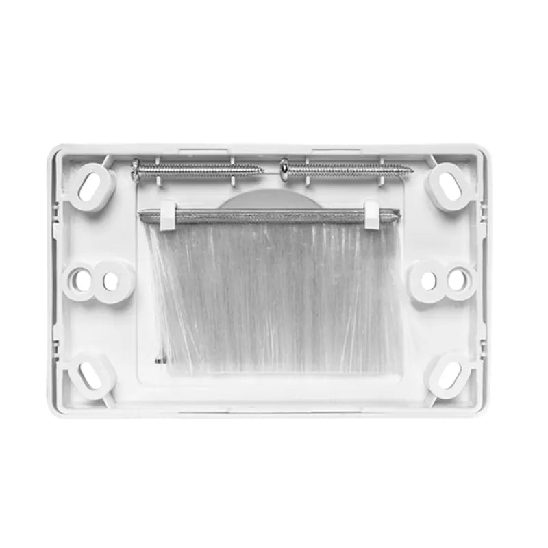 NLS 30747 | Brush Wall Plate White