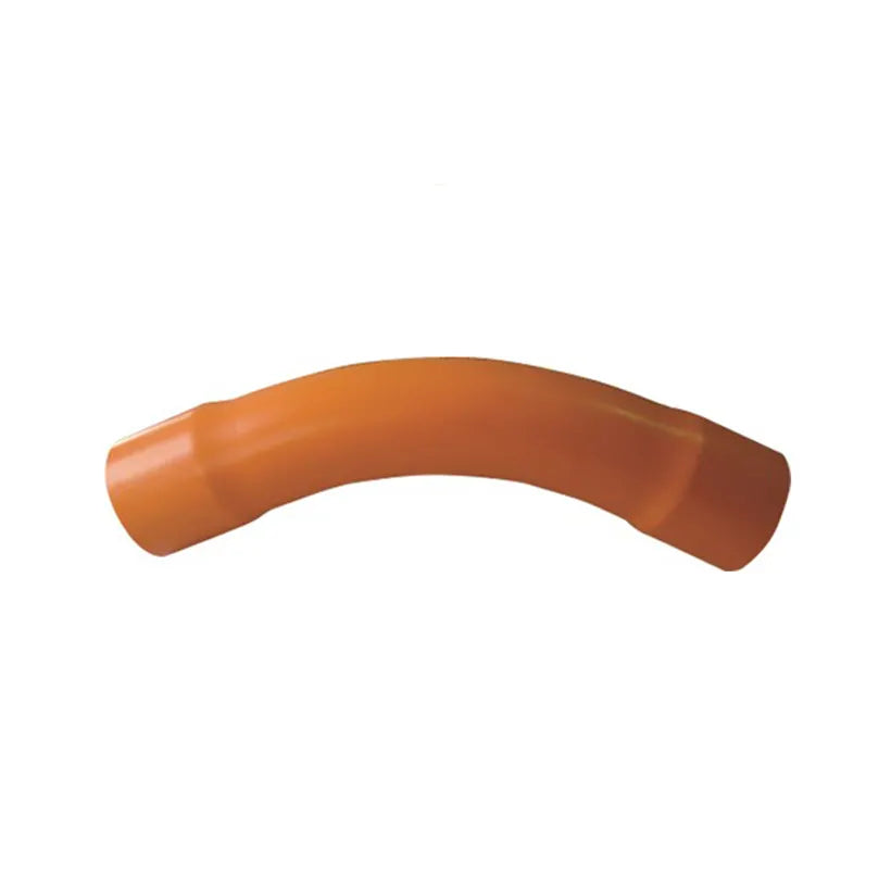 NLS SB020 | 20mm Orange Heavy Duty PVC Standard Bend 90°