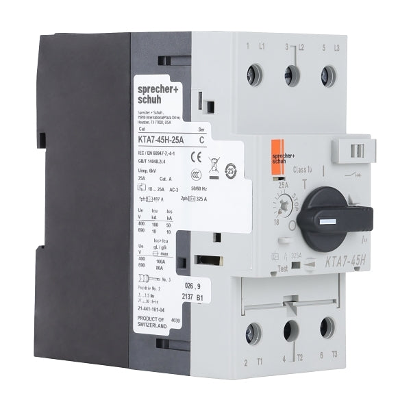 S&S KT7 Motor Protection Circuit Breaker 10 to 16A***EMAIL/TEXT FOR PRICING***