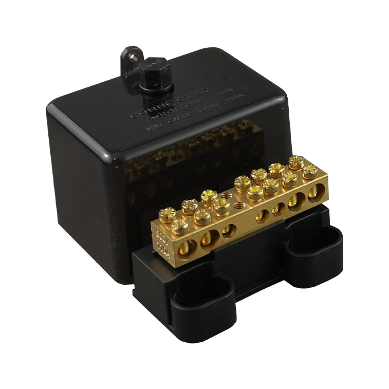 7 Hole Brass Neutral Link 110A 500V