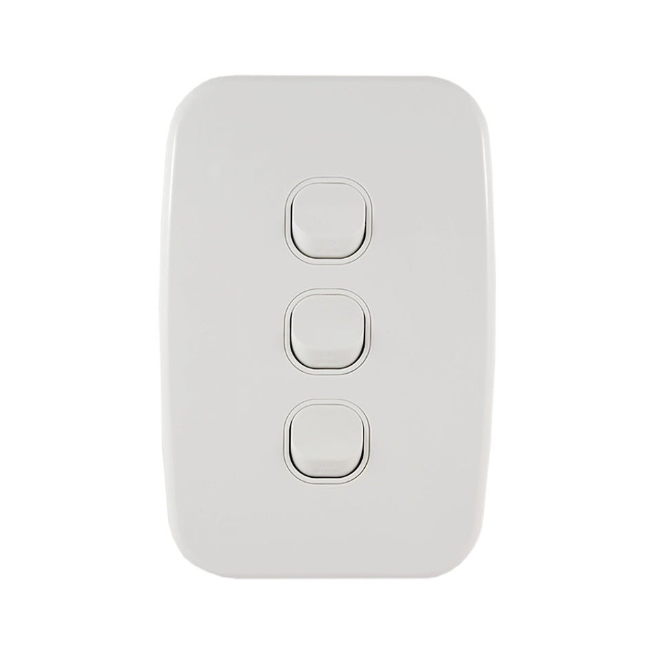 Light Switch 3 Gang – VERTICAL