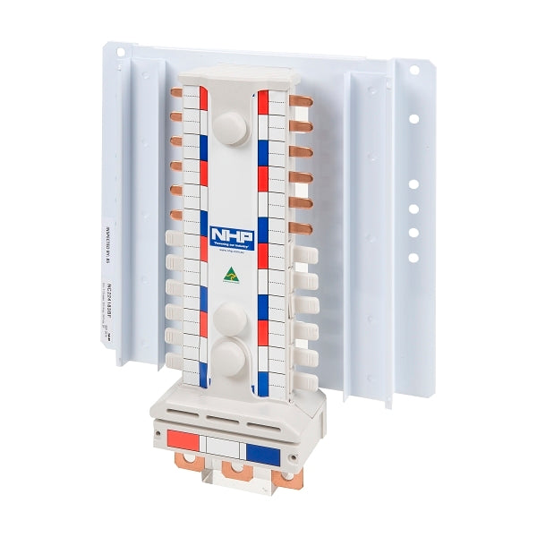 NHP POWERMAX MOD6 Busbar Chassis 250A 12 Way 3Pole Bottom Feed***EMAIL/TEXT FOR PRICING***