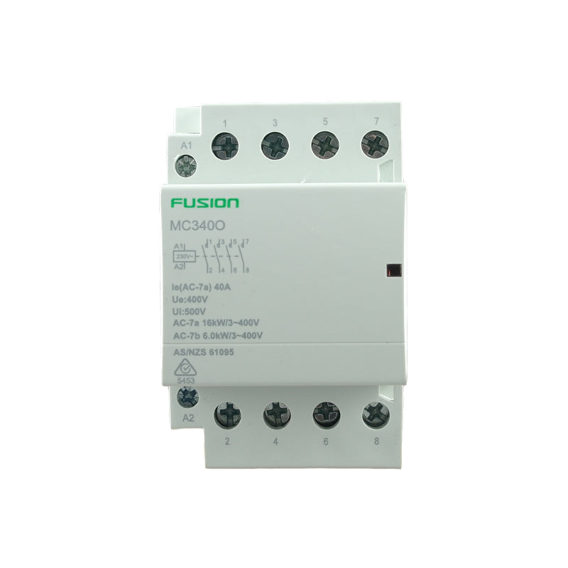 Modular Contactor 4 Pole 500V AC 40A 2NC + 2 NO