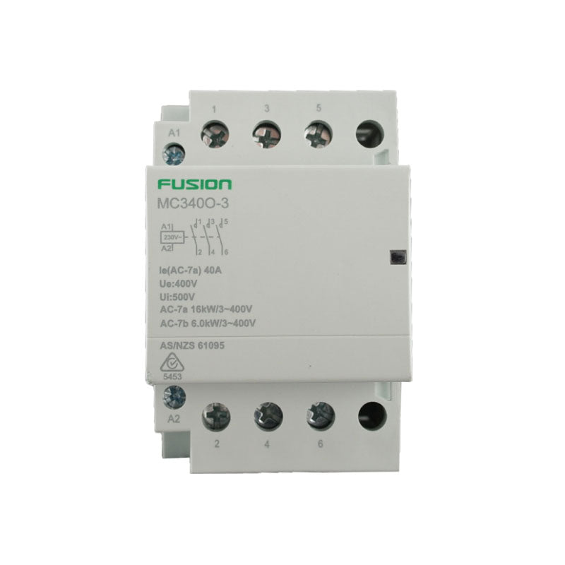 Modular Contactor 3 Pole 500V AC 40A 3NO