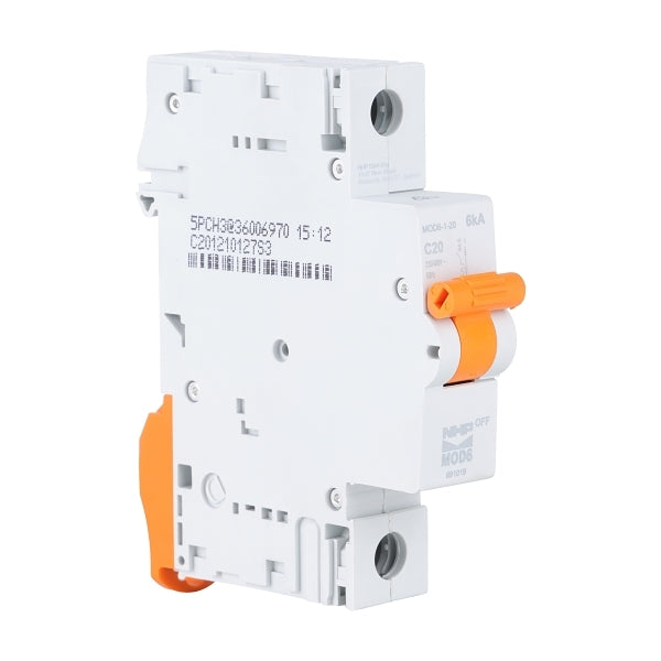 NHP MOD6 Miniature Circuit Breaker 6kA 1Pole 6A C Curve***EMAIL/TEXT FOR PRICING***