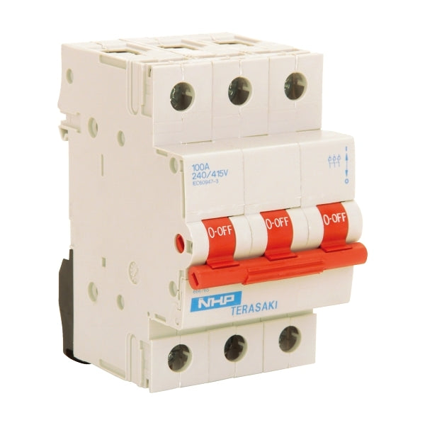 NHP MOD6 Miniature Circuit Breaker Main Switch 3Pole 100A***EMAIL/TEXT FOR PRICING***