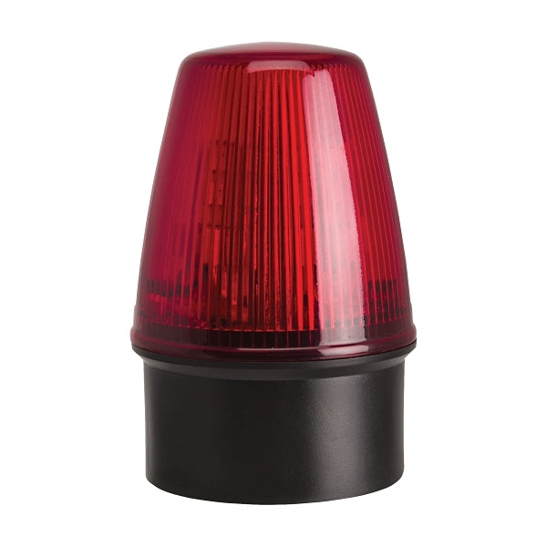 Moflash LED100 ECO Beacon 8 LEDS STD or FLASH Mode IP65 20 to 30V AC DC Wall or SUF Mount Lens Red***EMAIL/TEXT FOR PRICING***