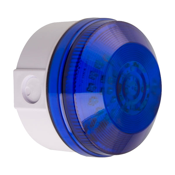 Moflash LED195 48 LEDS Steady/Flashing Mode IP65 20 to 30V AC DC Wall or Surface Mnt Lens Blue***EMAIL/TEXT FOR PRICING***