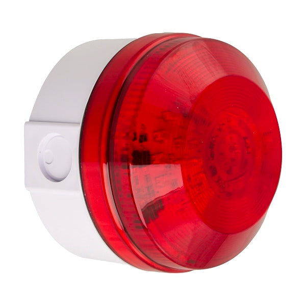 Moflash LED195 48 LEDS Steady/Flashing Mode IP65 20 to 30V AC DC Wall or Surface Mount Lens Red***EMAIL/TEXT FOR PRICING***