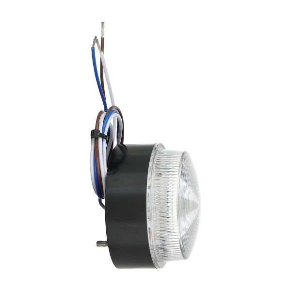 Moflash LED800 12 LEDS Steady/Flashing Mode IP65 10 to 100V DC Stud or Surface Mount Lens Blue***EMAIL/TEXT FOR PRICING***