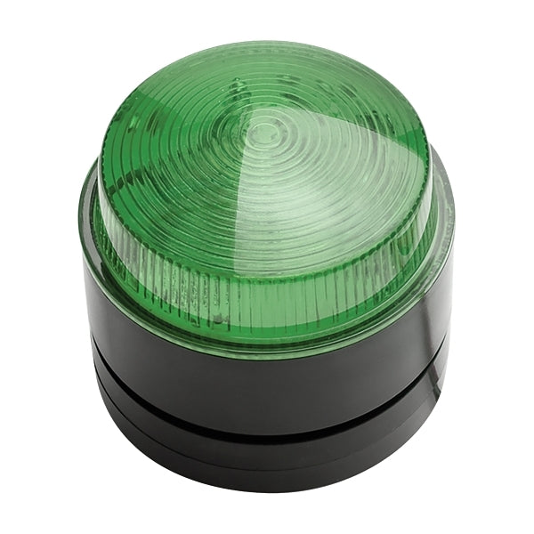 Moflash LED800 12 LEDS Steady/Flashing Mode IP65 10 to 100V DC Stud or Surface Mount Lens Green***EMAIL/TEXT FOR PRICING***