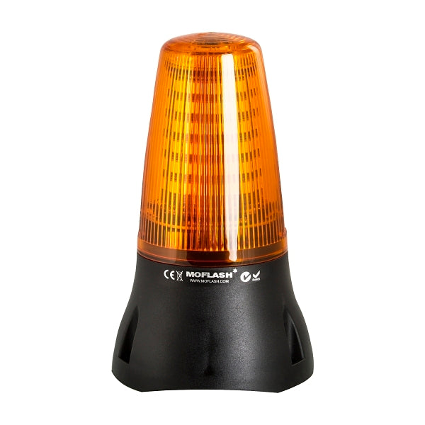 Moflash LEDA125 Sounder 48 LEDS Steady/ Flash Mode 2 x IP65 24VDC Wall/ Surface Mnt Amber***EMAIL/TEXT FOR PRICING***