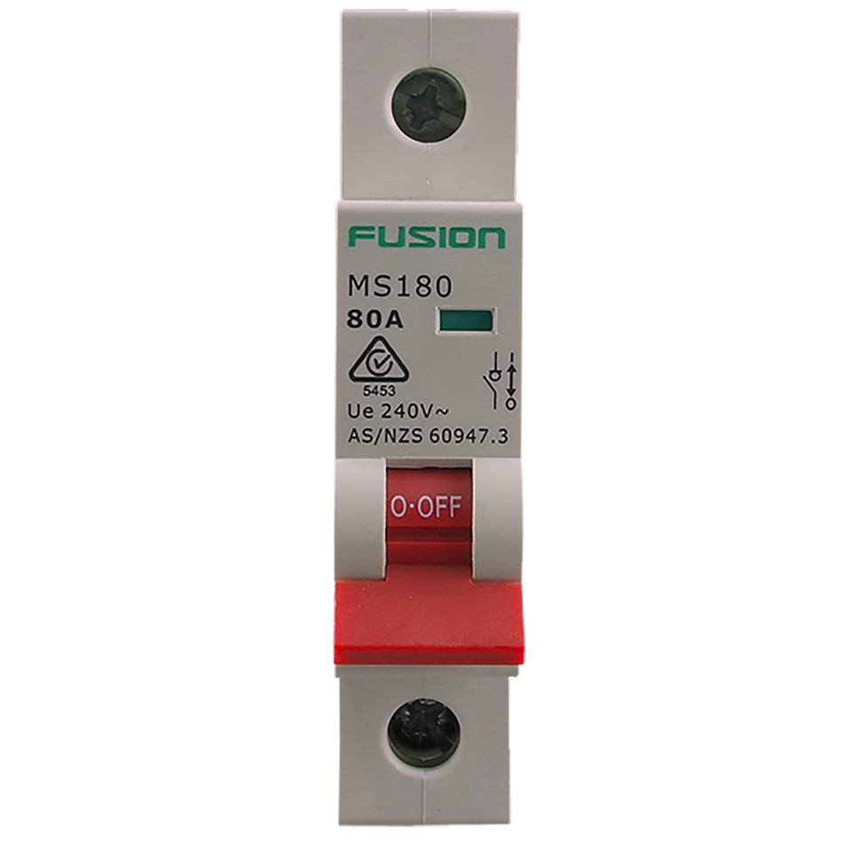 Main Switch Single Pole 240V AC 80A