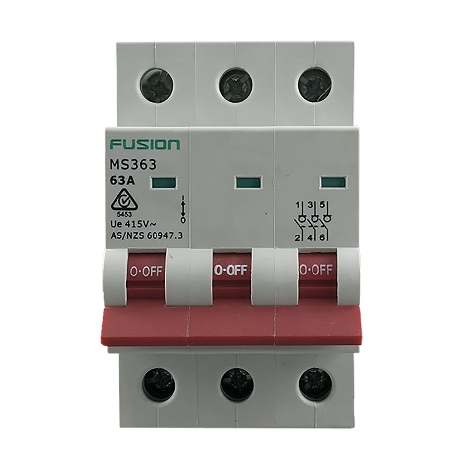 Main Switch 3 Pole 500V AC 63A