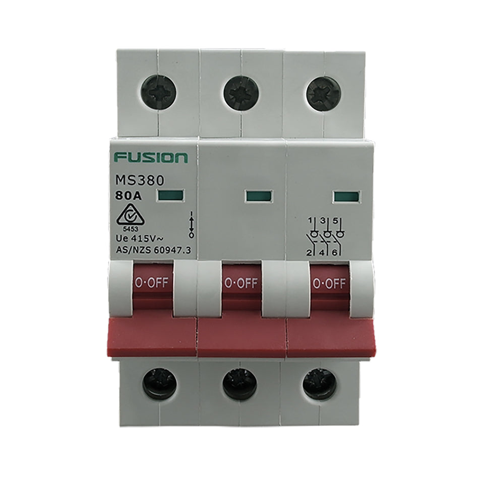 Main Switch 3 Pole 500V AC 80A