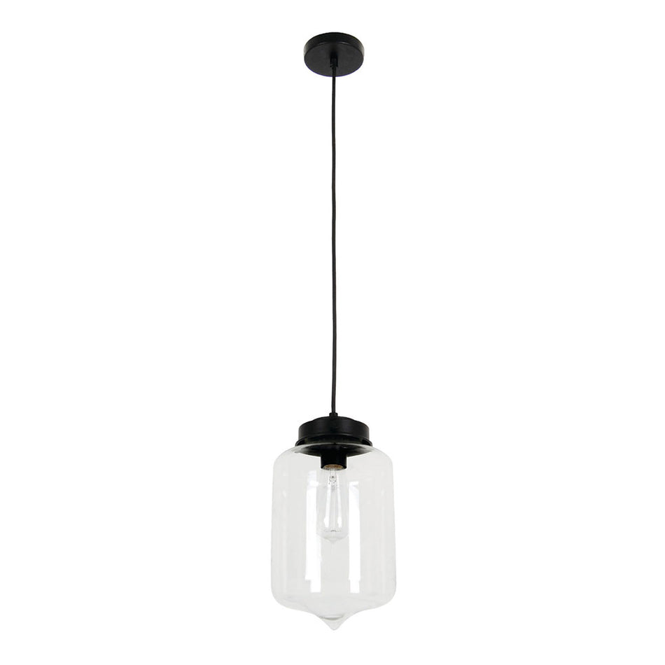 Tipped Modern Pendant Clear