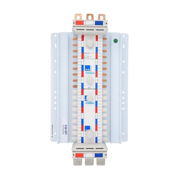 NHP POWERMAX DIN T NC Busbar Chassis 250A Split 18 Way 18 Way 3Pole Universal***EMAIL/TEXT FOR PRICING***