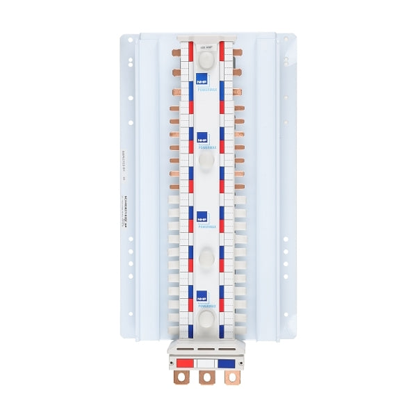 NHP POWERMAX DIN T NCH Busbar Chassis 400A Hybrid 6 Way 27mm 36 Way 18mm 3Pole Bottom Feed***EMAIL/TEXT FOR PRICING***