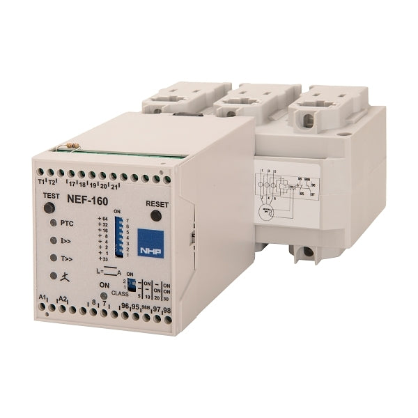 NHP Motor Protection Relays Overload Electronic 33 to 160A 110VAC Control***EMAIL/TEXT FOR PRICING***