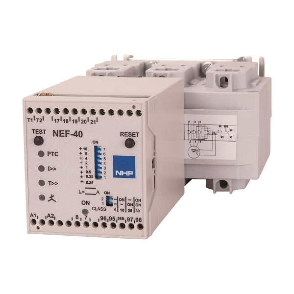 NHP Motor Protection Relays Overload Electronic 8.25 to 40A 110VAC Control***EMAIL/TEXT FOR PRICING***