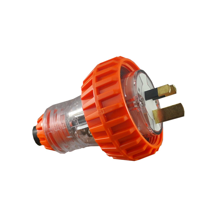 IP66 3 Pin Straight Plug – 250V AC 15A