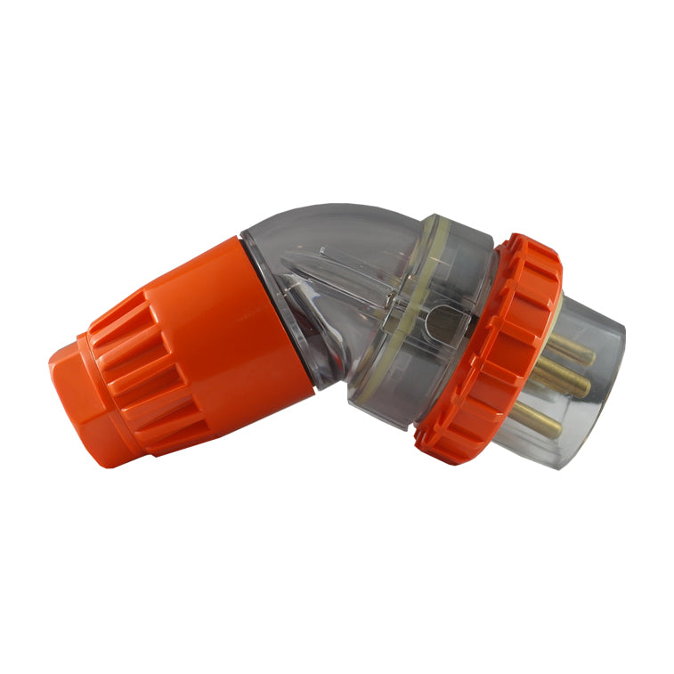 IP66 4 Pin Angled Plug – 500V 10A