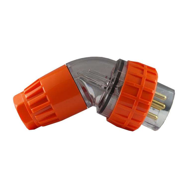 IP66 5 Pin Angled Plug – 500V 20A