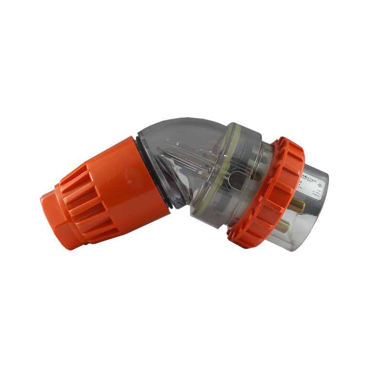 IP66 5 Pin Angled Plug – 500V 32A