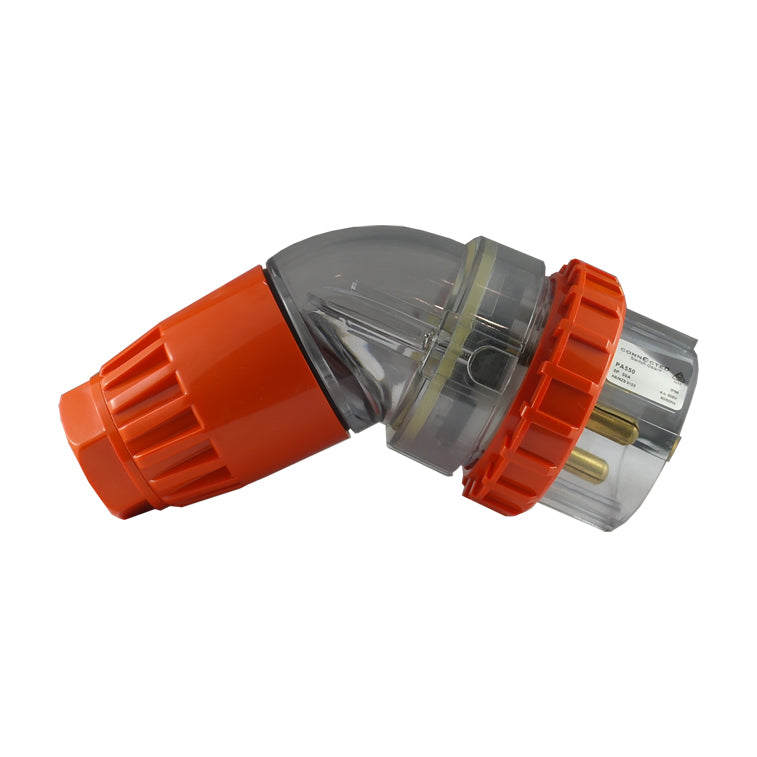 IP66 5 Pin Angled Plug – 500V 50A