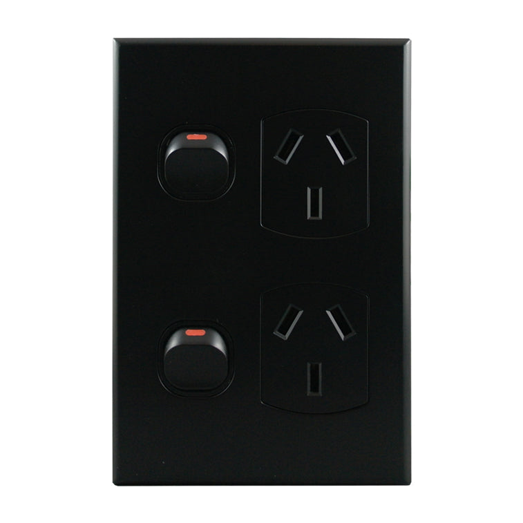 Double Power Point – VERTICAL MATTE BLACK