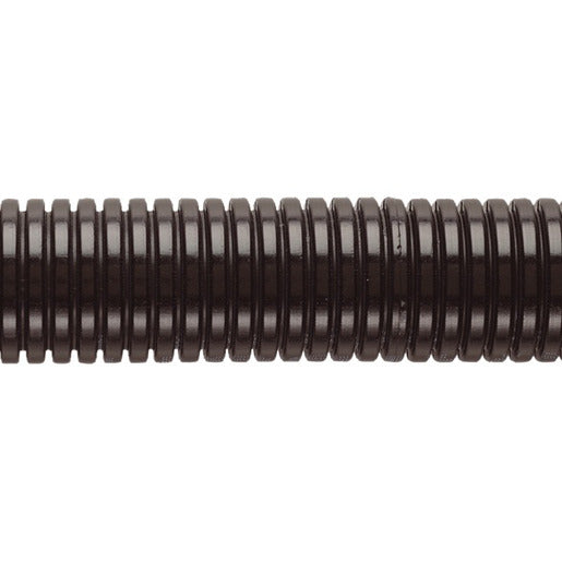 21mm Corrugated Nylon Conduit - Black