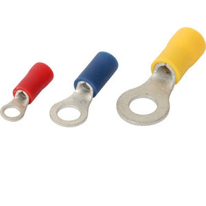 RING TERMINAL RED D/GRIP 3MM HOLE 0.5MM²1.5MM²