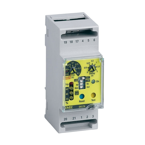 IME Earth Leakage Relay Din Mount 2Pole 1 Changeover Contact 24 to 150V DC***EMAIL/TEXT FOR PRICING***