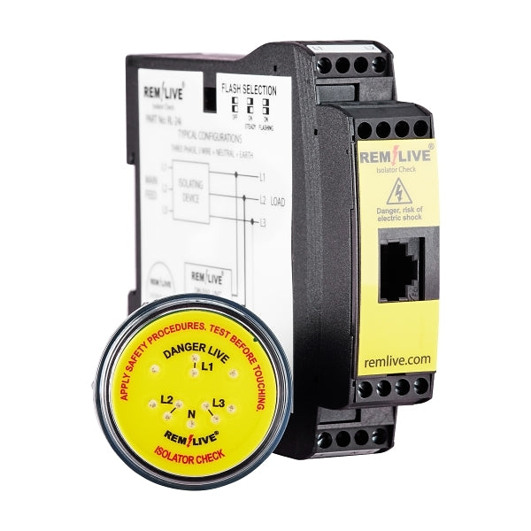 REMLIVE Live Line Indicator Monitoring Base Unit with Display 24 to 1000V AC and 26 to 1000V DC***EMAIL/TEXT FOR PRICING***