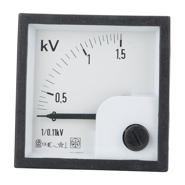 IME Analogue Voltmeter VT Connect Input 1.1kV/110V AC Scale 0 to 1.5kV***EMAIL/TEXT FOR PRICING***