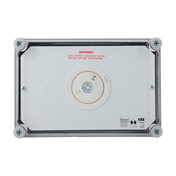 Stanilite Single Point Platinum Emergency Spitfire Dual LED IP67 Surface Mount***EMAIL/TEXT FOR PRICING***