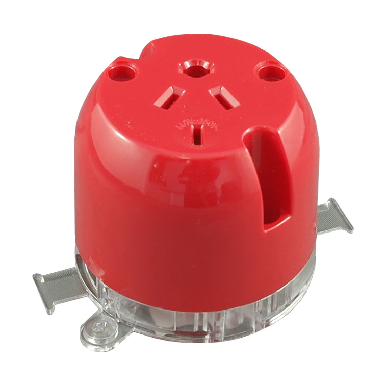 Surface Socket Outlet 4 Pin with Loop – RED