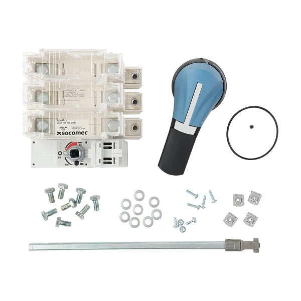 Socomec SSF Fuse Switch kit, w/ External Handle, suits BS fuses, 3P 100A***EMAIL/TEXT FOR PRICING***