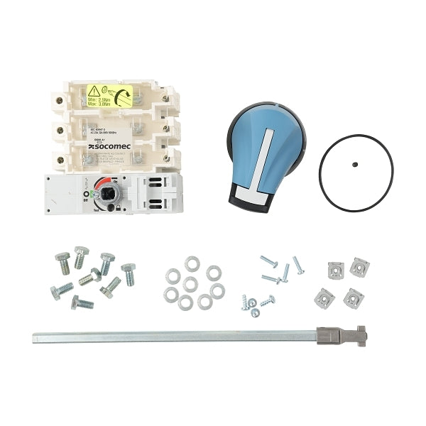 Socomec SSF Fuse Switch kit, w/ External Handle, suits BS fuses, 3P 32A***EMAIL/TEXT FOR PRICING***